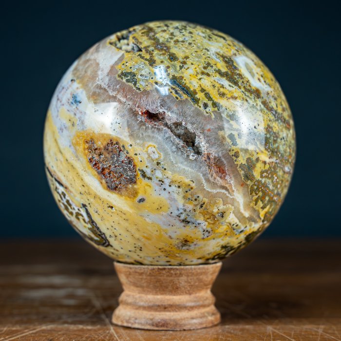 Natural Rare Agate - Amethyst Sphere- 1288.81 g