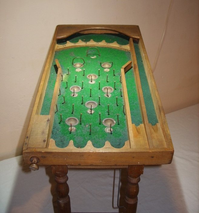 Brand Unknown  - Mechanical pinball machine Antieke Kinder Flipperkast - 1920-1930 - France
