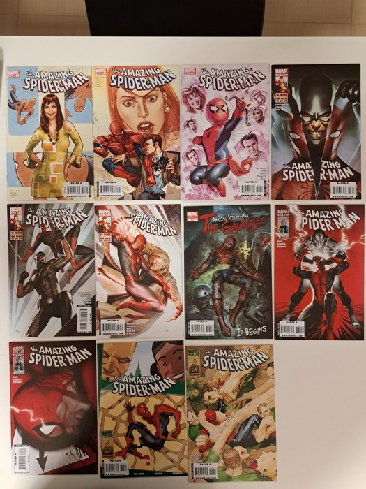 Amazing Spider-Man 603/605,608/610,612/616 - Amazing spiderman 11 comics high grade - 11 Comic - Eerste druk