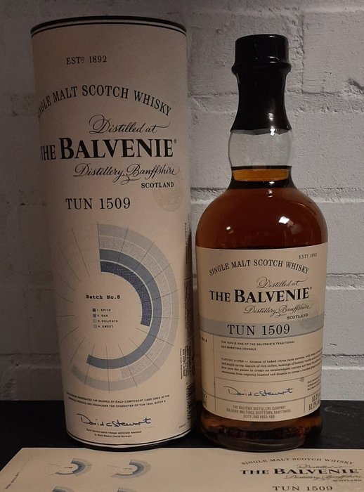 Balvenie - Tun 1509 Batch no. 8 - Original bottling  - 70cl