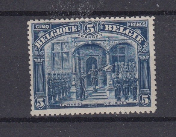 Belgien 1915 - Ausgabe 1915 - OBP : 147 (hergomd beschouwd als zonder gom)