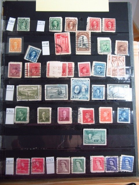 Canada  - colecție de timbre