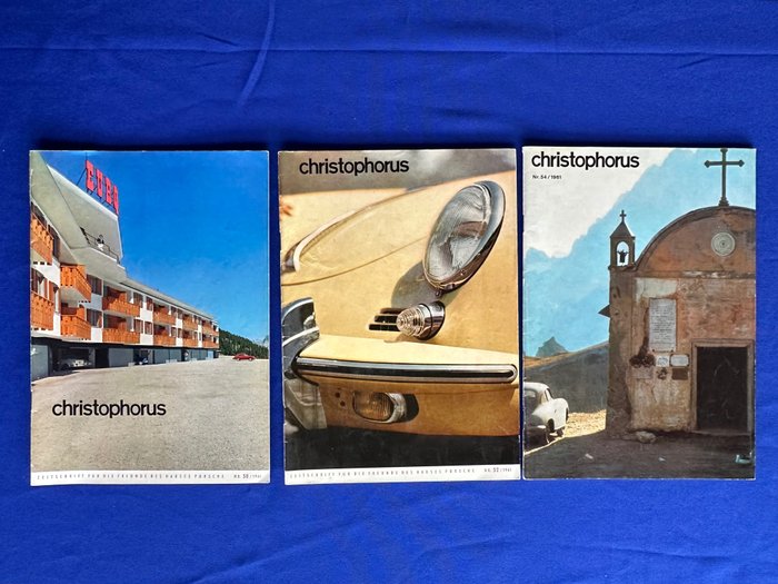 杂志 - Porsche - Christophorus nr. 50, 52 and 54 - 1961