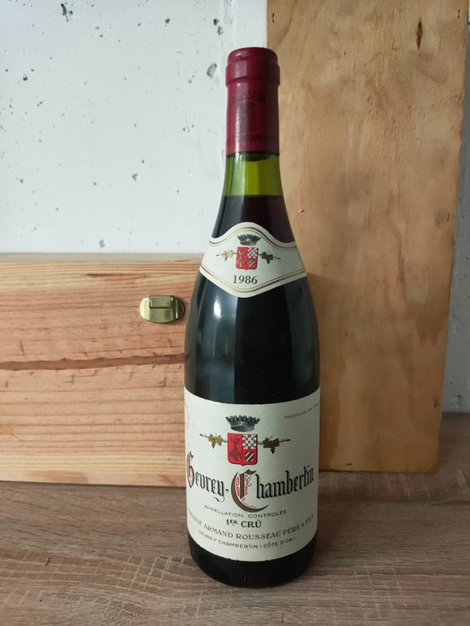 1986 Domaine Armand Rousseau - 哲維瑞香貝丹酒村 1er Cru - 1 Bottle (0.75L)