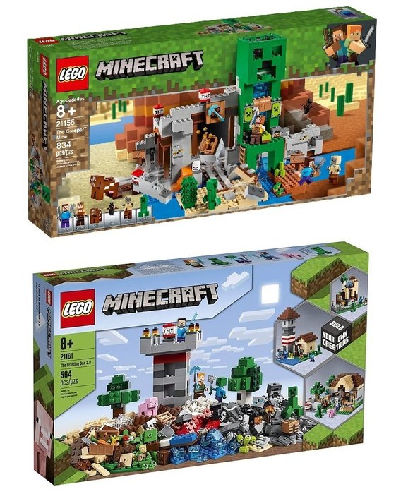 Lego - 21161, 21155