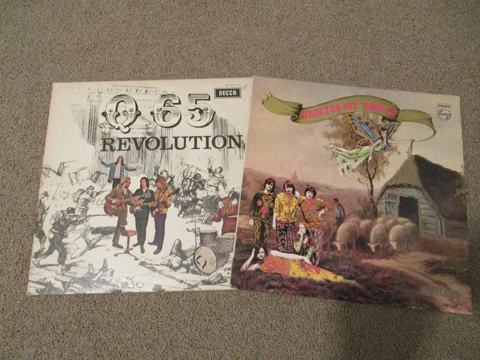Cuby + Blizzards, Q65 - Revolution, Groeten uit Grollo - Titluri multiple - Albume LP (mai multe articole) - 1966