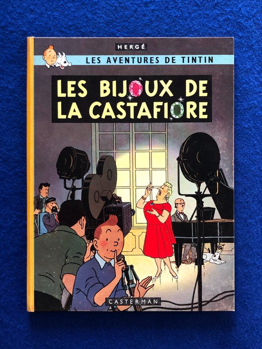 Tintin T21 - Les Bijoux de la Castafiore (B34) - C - 1 Album - Pierwsza edycja belgijska - 1963