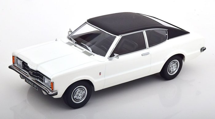 KK-SCALE 1:18 - 1 - Modell autó - Ford Taunus GT Coupe - 1971 - Wit
