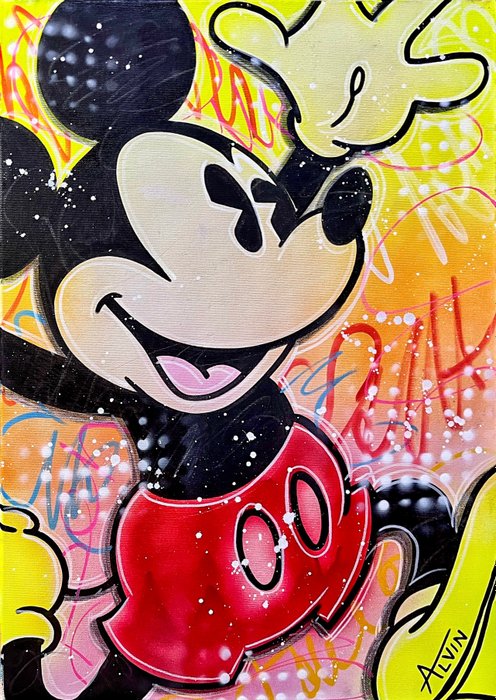 Alvin Silvrants (1979) - Happy Mickey Mouse