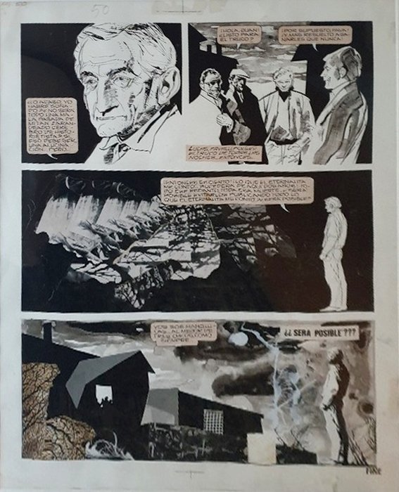 Breccia, Alberto - 1 Original page - L'Eternaute - 1969