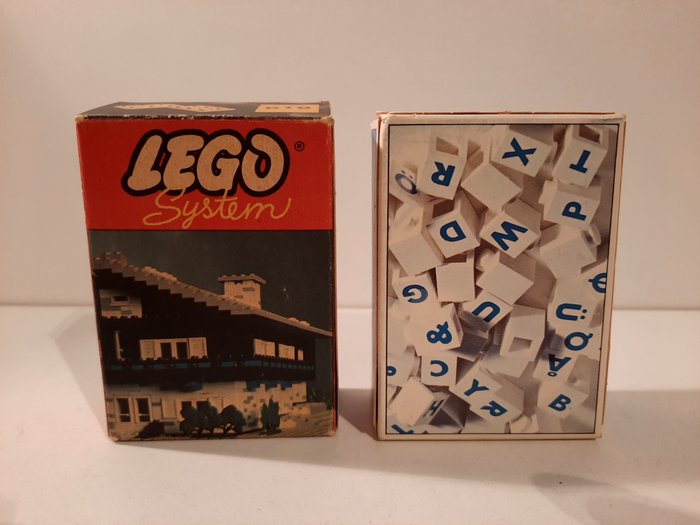 Lego - 988 +519 - Alphabet Bricks+2x3 Plates - 1960-1970