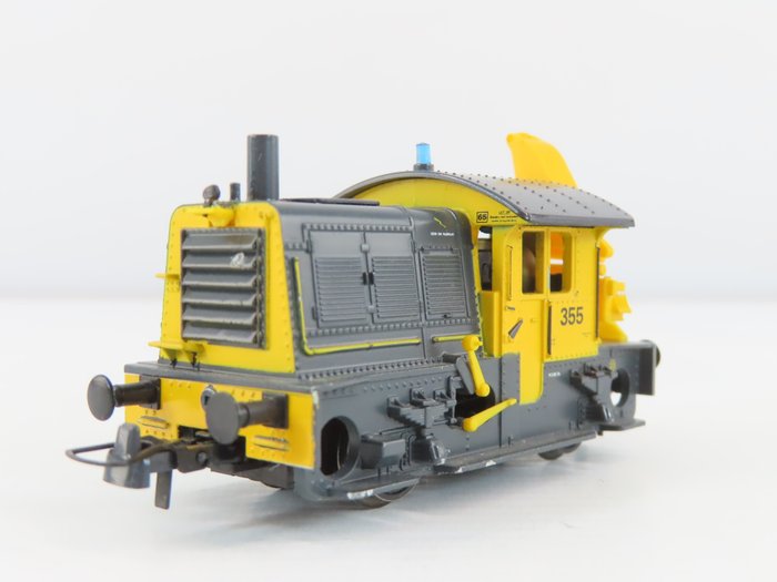 Roco H0 - 43678 - Diesellokomotiv (1) - Lokomotor serie 200/300 'Sik' med HIAB kran - NS