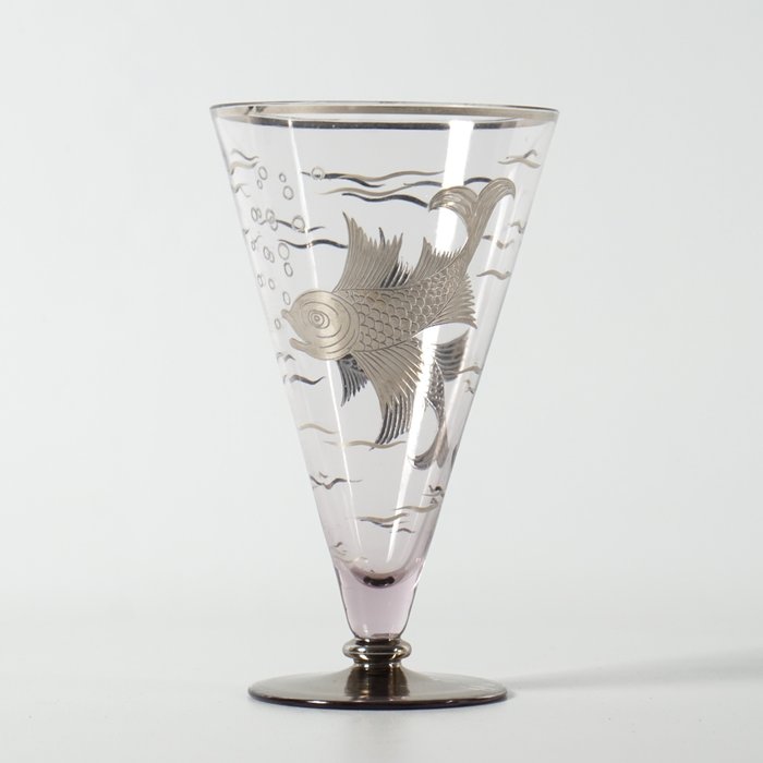 Adat (attr.), 1930 - 花瓶  - 玻璃, 藝術裝飾