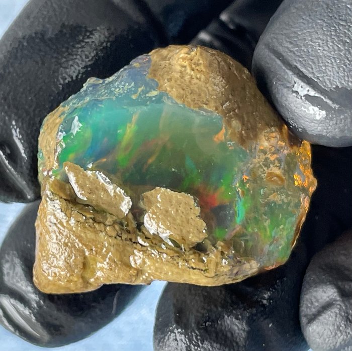 Kryształowy opal o masie 104 ct Szorstki- 20.8 g