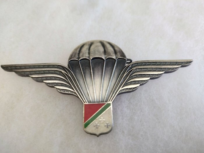 加丹加 - 徽章 - Katanga Parachutisten wing - 20世纪后期