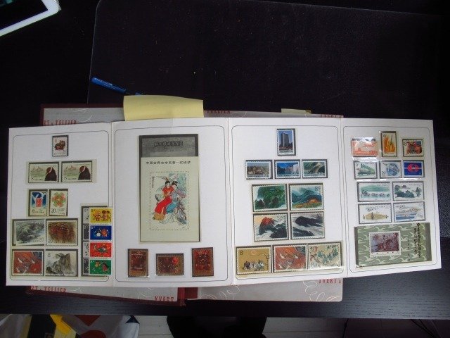 Maailma  - Mukaan lukien Ranska ja Kiina, postimerkkikokoelma