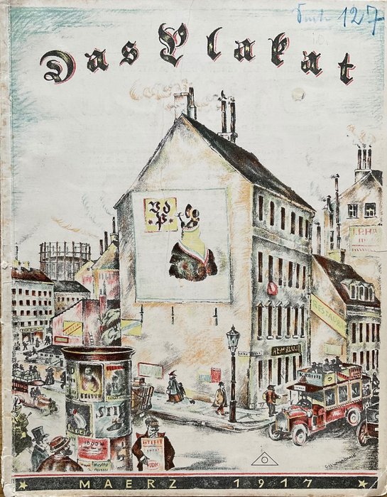 Hans Sachs - Das Plakat (Maerz) - 1917