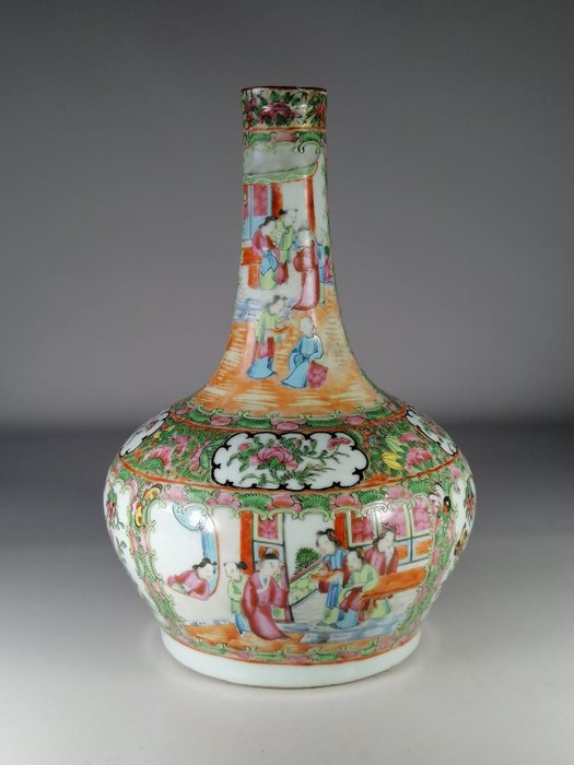Vase - Porzellan - China - Qing Dynastie (1644-1911)