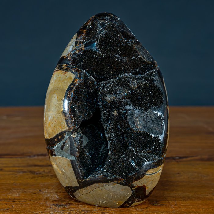 Prachtige natuurlijke septarische geode Met calcietkristallen- 2069.51 g