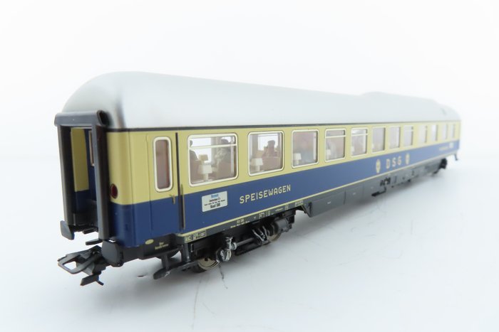 Märklin H0轨 - 43870 - 模型火车客运车厢 (1) - 4轴特快列车餐车“莱茵黄金” - DSG