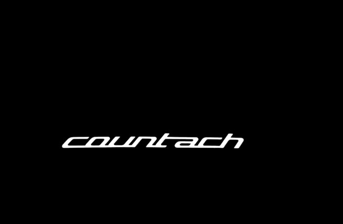 Część samochodowa (1) - Lamborghini - Lamborghini Scritta Countach Posteriore Emblema - Po 2000 r.