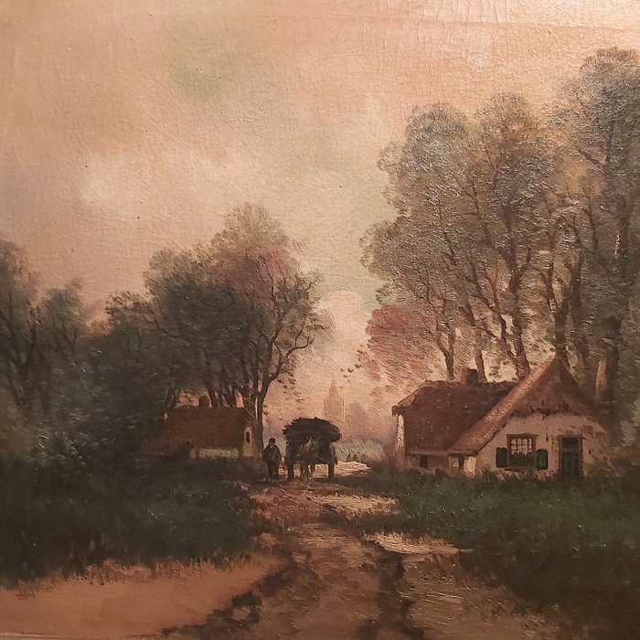Dutch school (XIX-XX) - Rural landscape