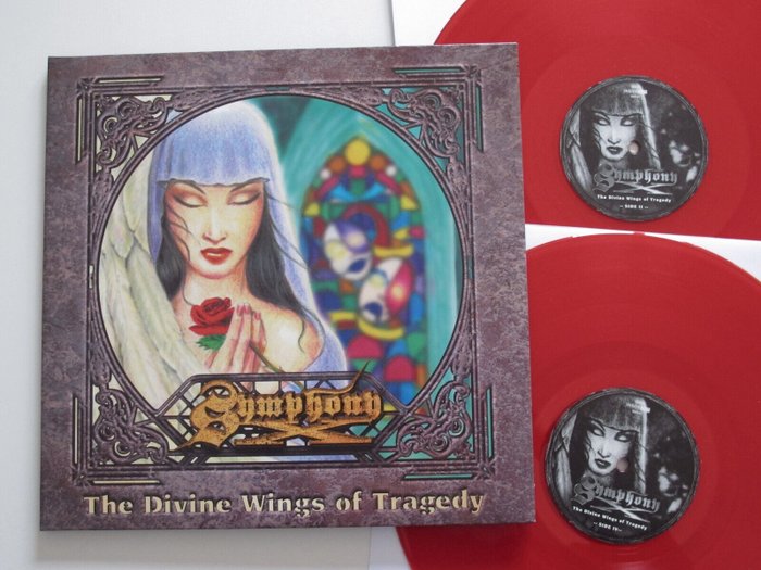 Symphony X - The Divine Wings - 黑膠唱片 - 第一批 模壓雷射唱片 - 2012