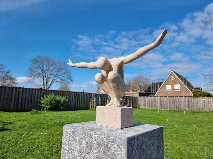 Statue, XL Olympian Man - 32 cm - Resin