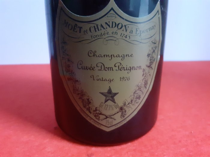 1976 Dom Perignon - 香槟地 Brut - 1 Bottle (0.75L)