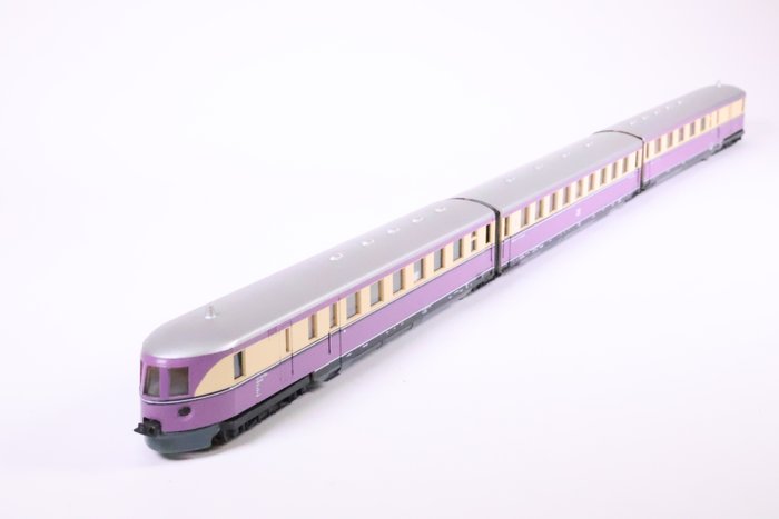 Piko/Gützold H0 - Μονάδα τρένου (1) - Σετ τρένου τριών τεμαχίων VT 137 - DR (DRB)