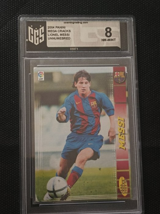 2004/05 - Panini - Megacracks La Liga - Lionel Messi - #71 Bis Rookie - 1 Card
