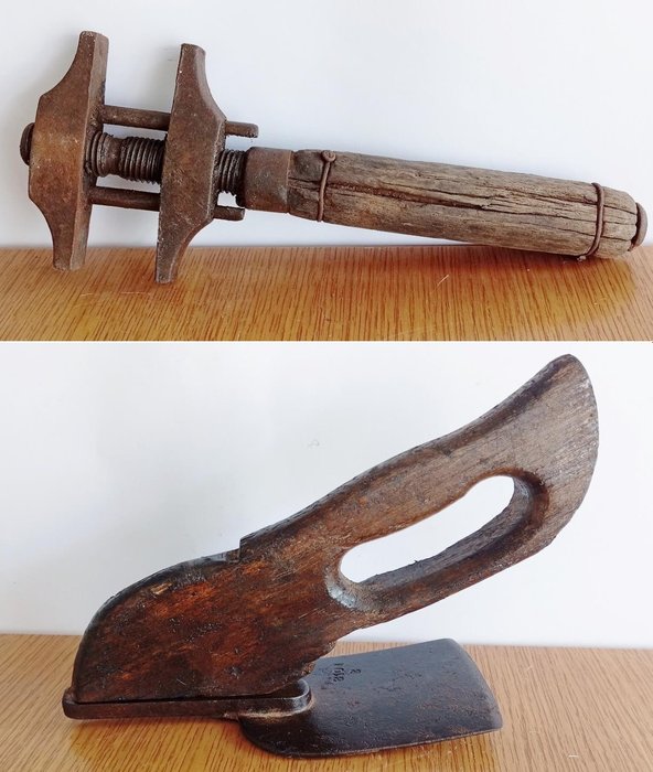 Vice wrench and adze - Εργαλεία