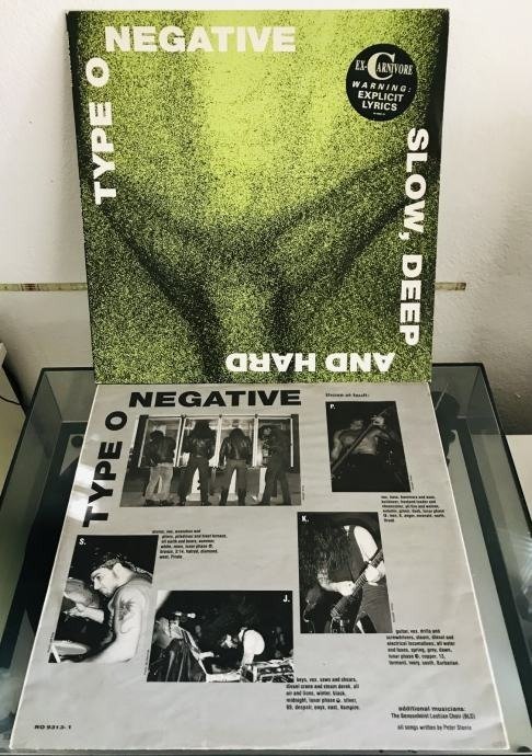 Type O Negative, Cathedral - 2 Albums - Slow, Deep And Hard | Forest Of Equilibrium - 多個標題 - 黑膠唱片 - 第一批 模壓雷射唱片 - 1991