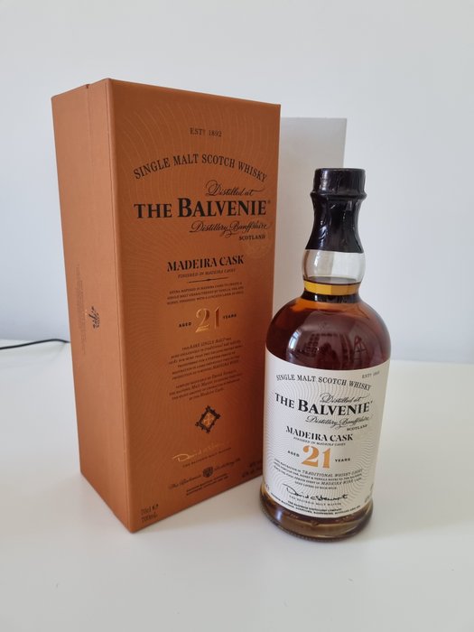 Balvenie 21 years old - Madeira Cask - Original bottling  - 70cl