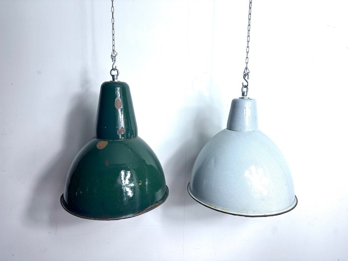 Polam Wilkasy - Hängande lampa (2) - OBg-2, OBg-3 - Emalj, Stål
