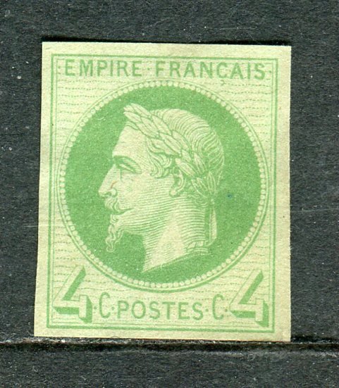 法国 1863 - 27号新品的精湛罕见测试