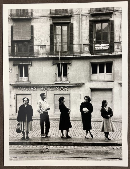 Ramón Masats, 1931-2024 - Las Ramblas, Barcelona, 1956