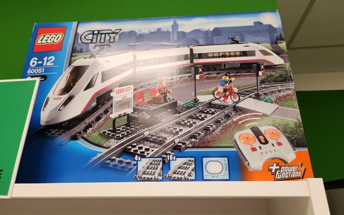 Lego - Tog - 5702015119320 - LEGO City Treno (60051). Treno passeggeri ad alta velocità - 2010-2020