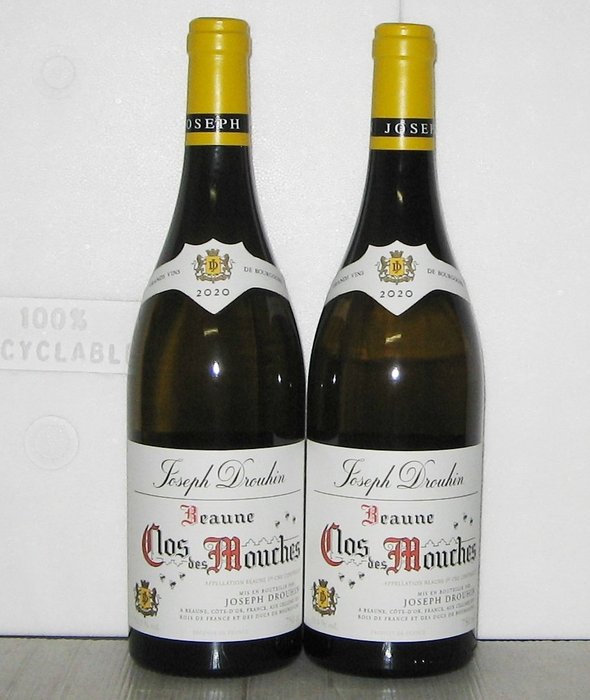 2020 Beaune 1° Cru Clos des Mouches (Blanc) - Domaine Joseph Drouhin - Bourgogne - 2 Bottles (0.75L)