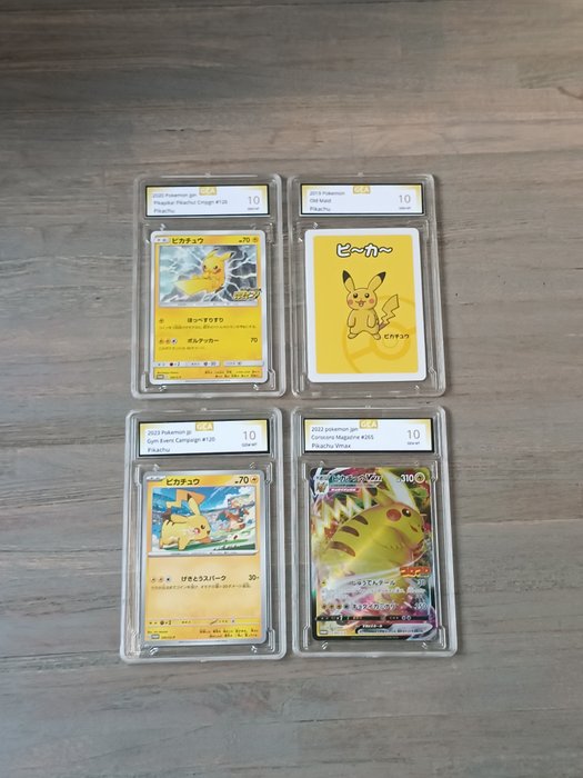 Pokémon - 4 Card - 4x Pikachu