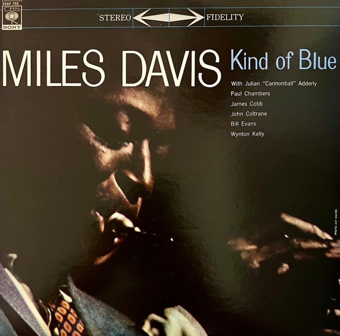 迈尔士·戴维斯 - Kind Of Blue - THE JAZZ LEGEND FOR COLLECTORS - MINT ! - 黑胶唱片 - 日本媒体 - 1977