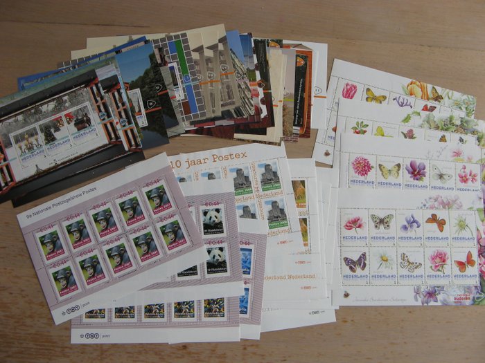 Países Bajos 2008/2014 - Sellos de bolsa en bloques de 10 y 3 - Nederlandse Persoonlijke Catalogus NVPH