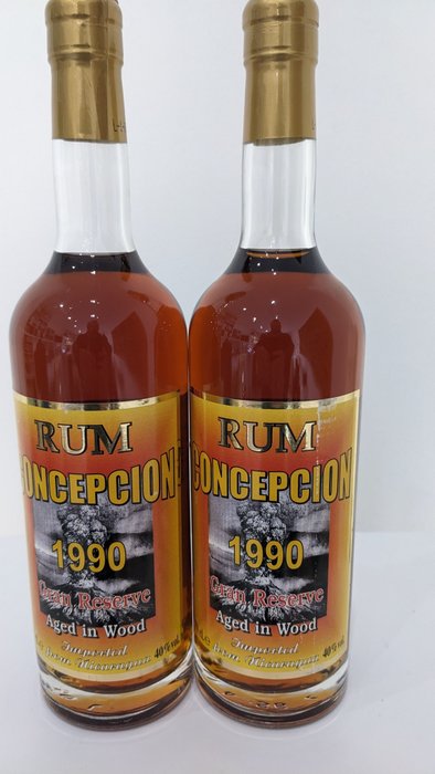 Concepcion 1990 - Gran Reserve - Volcano Collection - Nicaragua  - b. década de 1990 - 70cl - 2 garrafas