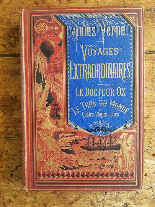 Jules Verne - Le Docteur Ox / Le Tour du Monde en Quatre-Vingts Jours - 1875