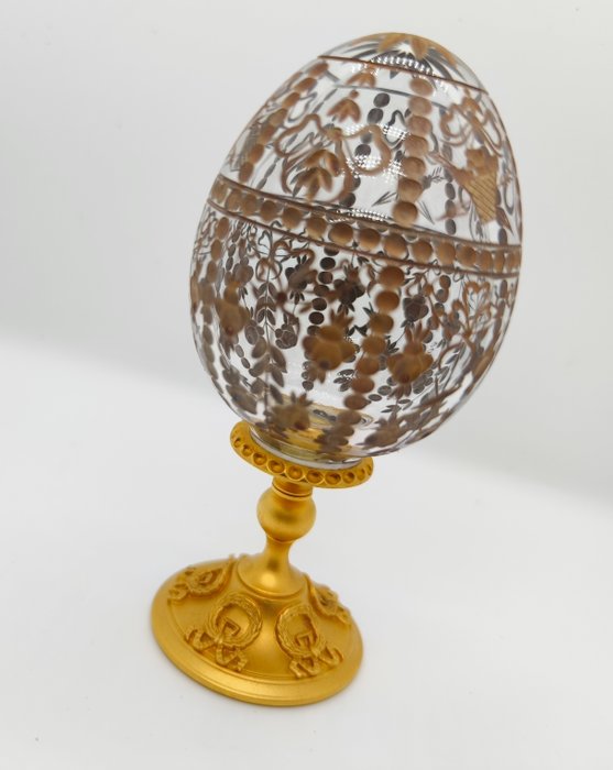 Fabergé-ägg - Fabergé stil - Kristall
