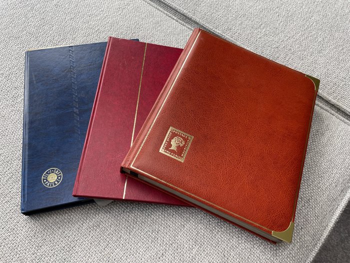 荷属东印度群岛 1870/1948 - 荷属东印度群岛印在库存书籍上