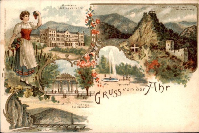 Deutschland - Postkarte (116) - 1900-1960