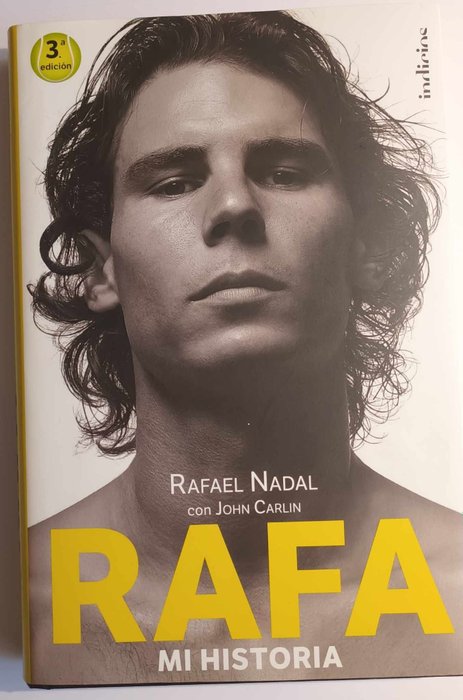 Rafael Nadal - 2011 - książka 