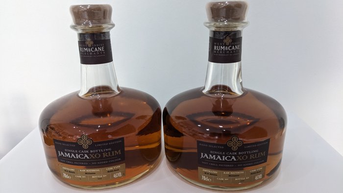 W.P. Estate Rum & Cane Merchants - Jamaica XO - 70cl - 2 flasker