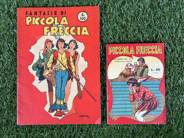 Piccola Freccia Piccola Freccia n. 10 + suppl. al n. 7 - 2 Album - Primera edición - 1949/1952